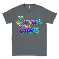 Charcoal Heather summer vibes Classic Tee - JahusDesignShop