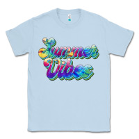 Dusty Blue summer vibes Classic Tee - JahusDesignShop