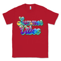 Red summer vibes Classic Tee - JahusDesignShop
