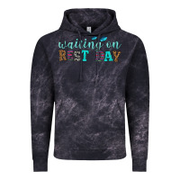 Cloud Black waiting on rest day Vintage Hoodie - HRA Design Shop