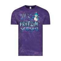 Cloud Purple it s freezin season Vintage Tee - JahusDesignShop