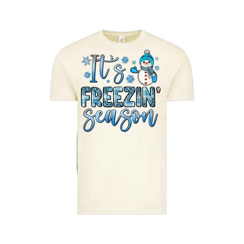 It S Freezin Season Vintage Tee by JahusDesignShop | Teevron