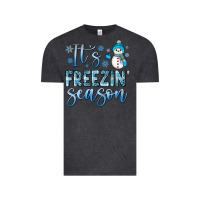 Vintage Black it s freezin season Vintage Tee - JahusDesignShop