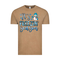 Vintage Coffee it s freezin season Vintage Tee - JahusDesignShop