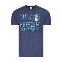 Vintage Denim it s freezin season Vintage Tee - JahusDesignShop
