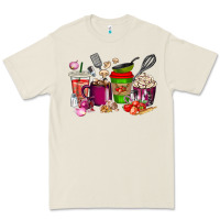 Bone lunch lady coffee cups Premium Tee - texasbilliewilder
