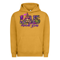 Pigment Peanut Butter Love Mardi Gras with gnome Urban Hoodie - HowdyJamesFarm