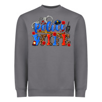 Storm police wife Heavyweight Sweatshirt - AdoDesignShop