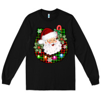 Black horseshoe santa Long Sleeve Tee - AdoDesignShop