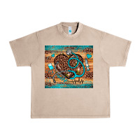 French Oak nurse leopard heart Urban Heavy Tee - JahusDesignShop
