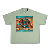Oil Green nurse leopard heart Urban Heavy Tee - JahusDesignShop