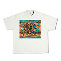 Pistachio nurse leopard heart Urban Heavy Tee - JahusDesignShop