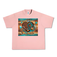Salmon nurse leopard heart Urban Heavy Tee - JahusDesignShop