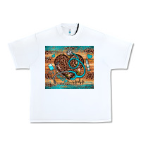 White nurse leopard heart Urban Heavy Tee - JahusDesignShop