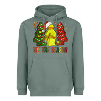Sage tis' the season softball christmas cakes bbs Heavyweight Hoodie - BundleAndBundleShop
