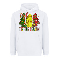 White tis' the season softball christmas cakes bbs Heavyweight Hoodie - BundleAndBundleShop