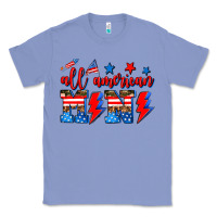 Colony Blue all american mimi Classic Tee - AdoDesignShop