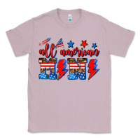 Lilac all american mimi Classic Tee - AdoDesignShop