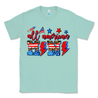 Seafoam all american mimi Classic Tee - AdoDesignShop