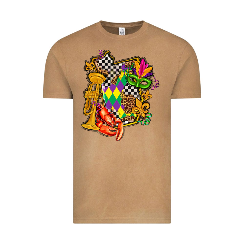 Mississippi Map Mardi Gras Vintage Tee by AdoDesignShop | Teevron