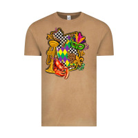 Vintage Camel mississippi map mardi gras Vintage Tee - AdoDesignShop