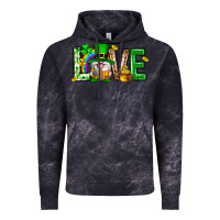 Cloud Black Love st. patricks day Vintage Hoodie - Neo Western
