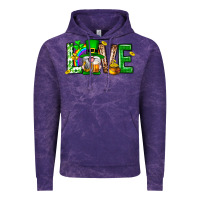 Cloud Purple Love st. patricks day Vintage Hoodie - Neo Western