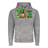 Cloud Rock Love st. patricks day Vintage Hoodie - Neo Western