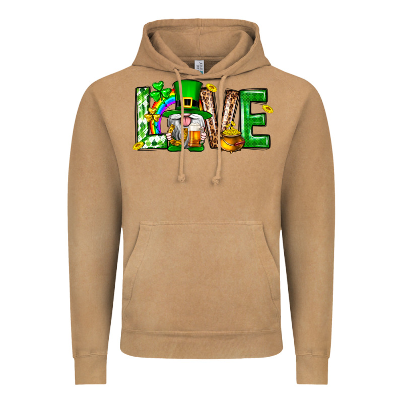 Love St. Patricks Day Vintage Hoodie by Neo Western | Teevron