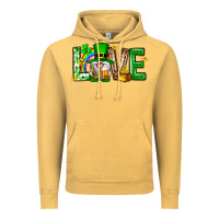 Vintage Mustard Love st. patricks day Vintage Hoodie - Neo Western