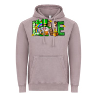 Vintage Zinc Love st. patricks day Vintage Hoodie - Neo Western
