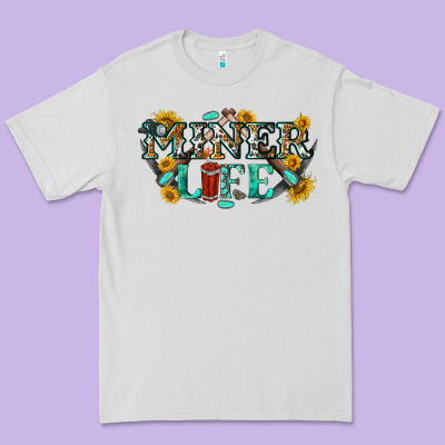 Premium Tee miner life