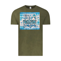 Vintage Olive it s freezin season Vintage Tee - JahusDesignShop
