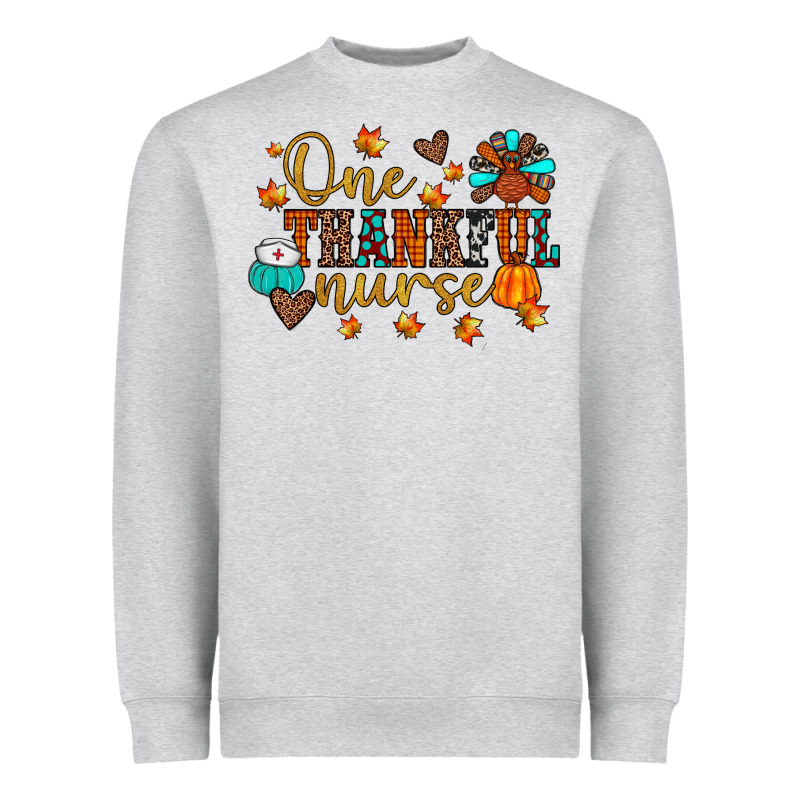 One Thankful Nurse Heavyweight Sweatshirt by JahusDesignShop | Teevron