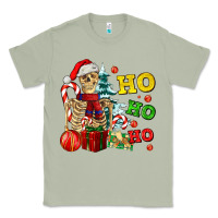 Matcha Christmas ho ho ho skeleton Classic Tee - AdoDesignShop