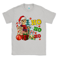 Moon Dust Christmas ho ho ho skeleton Classic Tee - AdoDesignShop