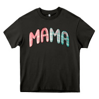 Asphalt mama christmas plaid Heavy Core Tee - MaliasSmallBusiness