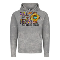 Cloud Rock fall for jesus he never leaves Vintage Hoodie - CowhideDigitalArt