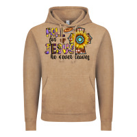 Fall For Jesus He Never Leaves Vintage Hoodie | Teevron