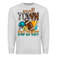 Dove Grey Small Town Big Spirit Premium Sweatshirt - BundleAndBundleShop