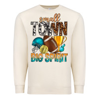 Sandshell Small Town Big Spirit Premium Sweatshirt - BundleAndBundleShop