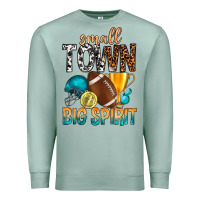 Seafoam Small Town Big Spirit Premium Sweatshirt - BundleAndBundleShop
