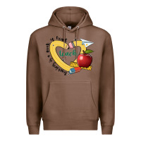 Chestnut teaching is a work of heart Premium Hoodie - JahusDesignShop