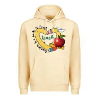 Pina Colada teaching is a work of heart Premium Hoodie - JahusDesignShop