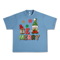 Pebble Blue be merry Urban Heavy Tee - BundleAndBundleShop