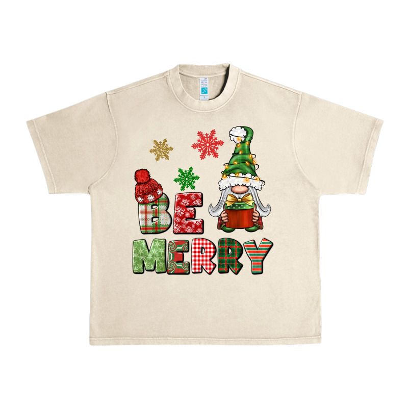 Be Merry Urban Heavy Tee by BundleAndBundleShop | Teevron