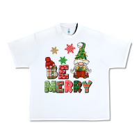 White be merry Urban Heavy Tee - BundleAndBundleShop