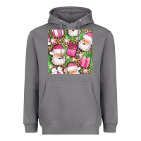 Storm christmas santa claus and gift box seamless pattern bbs Heavyweight Hoodie - BundleAndBundleShop