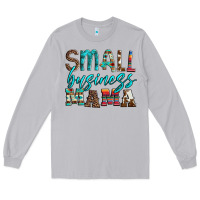 Moon Dust small business mama leopard turquoise aztec serape cowhide Long Sleeve Tee - Artiststas