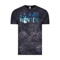 Cloud Black hello winter Vintage Tee - JahusDesignShop